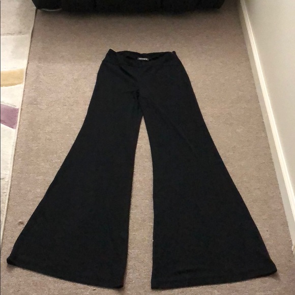 Anne.x Black Bell Pants. - Picture 1 of 3
